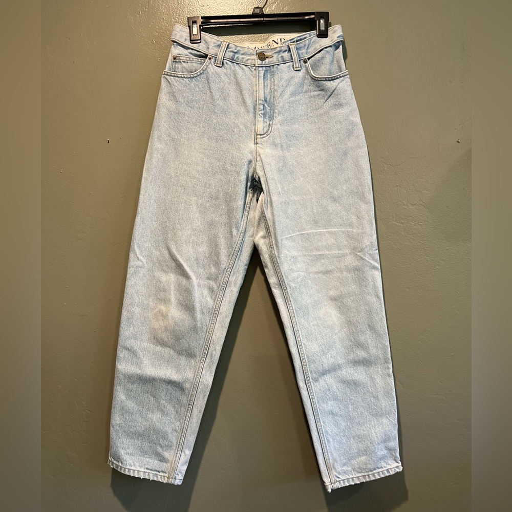 High rise mom jeans
